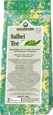 GESUNDFORM Salbeiblätter Tee - 100g