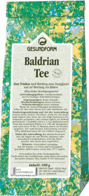 GESUNDFORM Baldrianwurzel Tee - 100g - Arzneitees