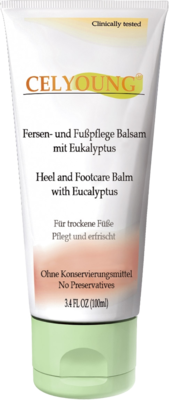 CELYOUNG Fersen und Fußpflege Balsam m.Eukalyp. - 100ml - Fuß- & Nagelpflege