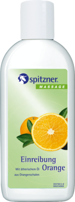 SPITZNER Massage Einreibung Orange - 200ml
