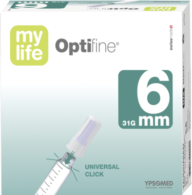 MYLIFE Optifine Pen-Nadeln 6 mm - 100St