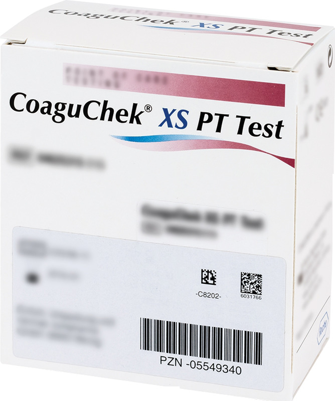 COAGUCHEK XS PT Test