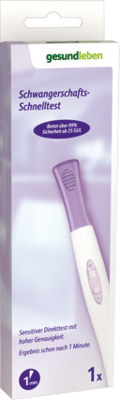 GESUND LEBEN Schwangerschafts Schnelltest - 1St - Schwangerschafts- & Ovulationstests