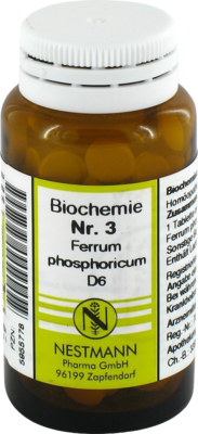 BIOCHEMIE 3 Ferrum phosphoricum D 6 Tabletten - 100St