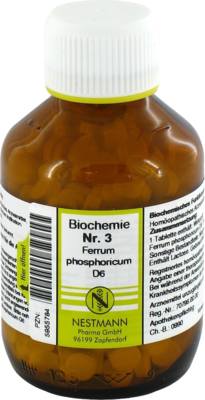 BIOCHEMIE 3 Ferrum phosphoricum D 6 Tabletten - 400St