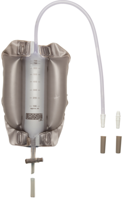 UROSID 3K Beinbtl.500 ml unster.50 cm Schl.kürzb. - 1St