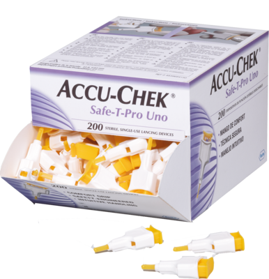 ACCU-CHEK Safe T Pro Uno II Lanzetten - 200St