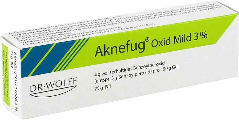 AKNEFUG oxid mild 3% Gel