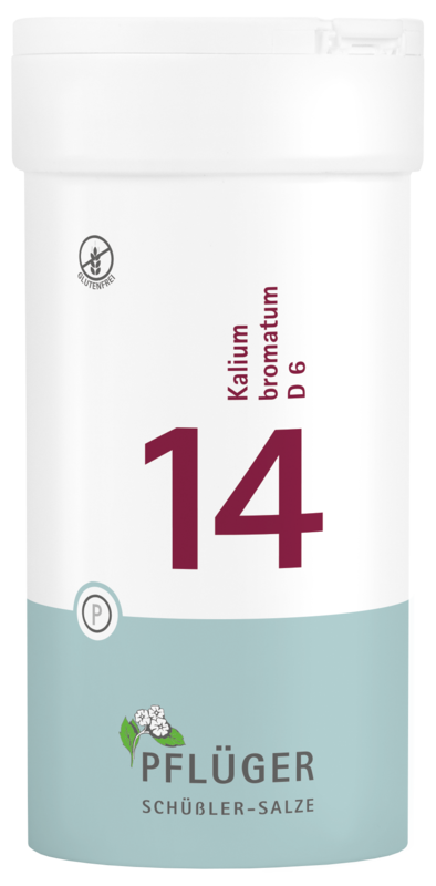 BIOCHEMIE Pflüger 14 Kalium bromatum D 6 Tabletten