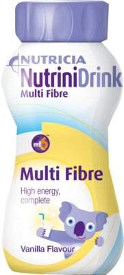 NUTRINIDRINK MultiFibre Vanillegeschmack - 32X200ml - Nahrungsergänzung