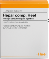 HEPAR COMP.Heel Ampullen - 50St