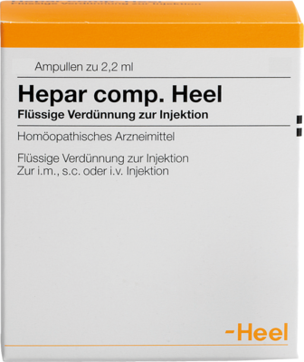 HEPAR COMP.Heel Ampullen - 50St