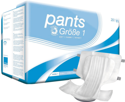 PARAM Pants Basis Tag Gr.1 - 20St