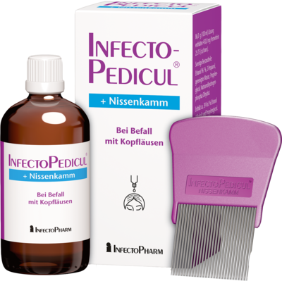 INFECTOPEDICUL Lösung + Nissenkamm - 100ml - Läuse & Co