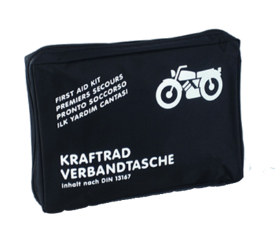 VERBANDTASCHE Motorrad nach DIN 13167 - 1St