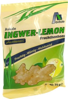 INGWER LEMON Bonbons+Vitamin C - 75g - Bonbons