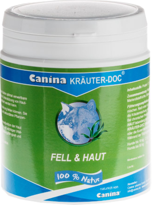 CANINA Kräuter-Doc Fell&Haut Pulver vet. - 300g - Haut & Fell