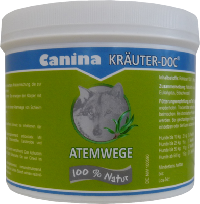 CANINA Kräuter-Doc Atemwege Pulver vet. - 150g - Atemwege