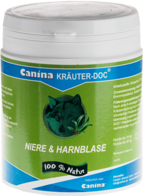 CANINA Kräuter-Doc Niere & Harnblase Pulver vet. - 300g - Leber & Niere