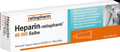 HEPARIN-RATIOPHARM 60.000 Salbe