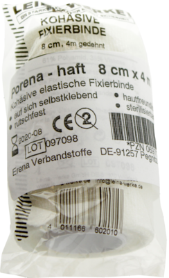 PORENA Haft Binde 8 cmx4 m - 1St
