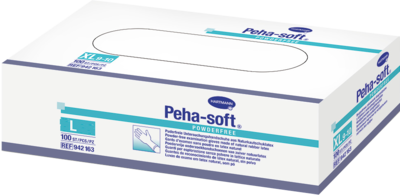 PEHA-SOFT Latex Unt.Hands.unsteril puderfrei L - 100St - Handschuhe & Fingerlinge