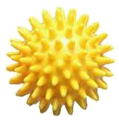 MASSAGEBALL Igel 8 cm gelb - 1St