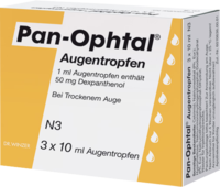PAN OPHTAL Augentropfen - 3X10ml - Trockene Augen