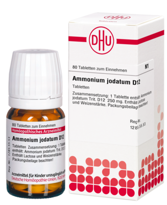 AMMONIUM JODATUM D 12 Tabletten - 80St
