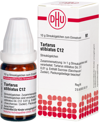TARTARUS STIBIATUS C 12 Globuli - 10g