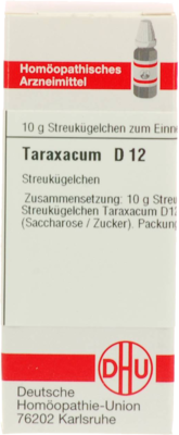 TARAXACUM D 12 Globuli - 10g - R - T