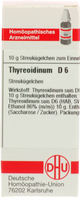 THYREOIDINUM D 6 Globuli - 10g