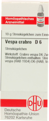 VESPA CRABRO D 6 Globuli - 10g - U - Z