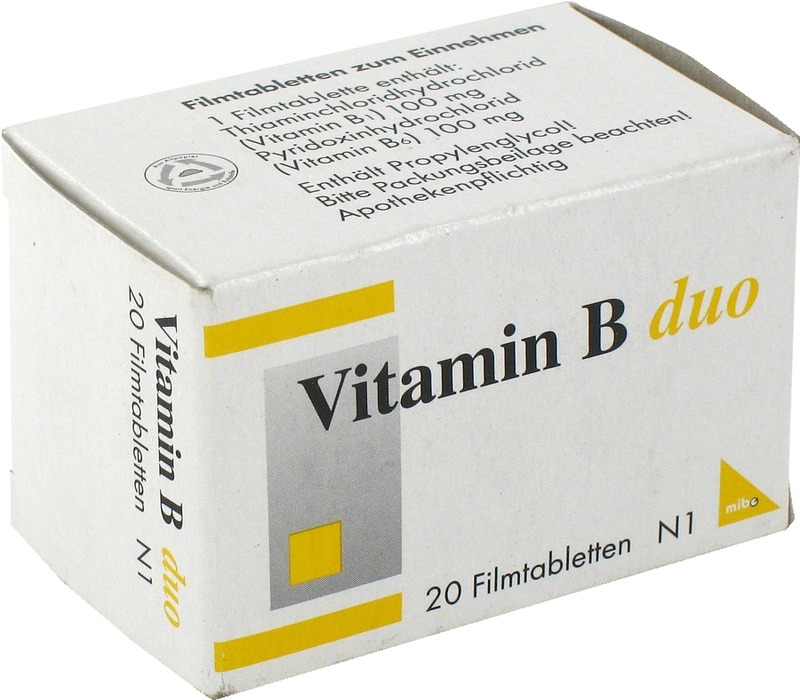 VITAMIN B DUO Filmtabletten