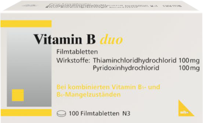 VITAMIN B DUO Filmtabletten - 100St - Vitamine & Stärkung