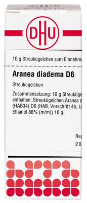 ARANEA DIADEMA D 6 Globuli - 10g