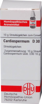 CARDIOSPERMUM D 30 Globuli - 10g