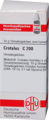 CROTALUS C 200 Globuli - 10g