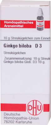 GINKGO BILOBA D 3 Globuli - 10g