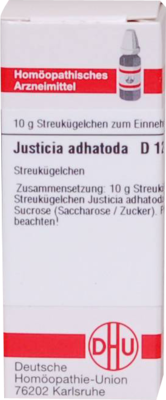 JUSTICIA adhatoda D 12 Globuli - 10g