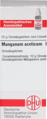 MANGANUM ACETICUM D 12 Globuli - 10g
