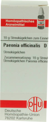 PAEONIA OFFICINALIS D 6 Globuli - 10g - O - Q