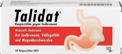 TALIDAT Kaupastillen gegen Sodbrennen