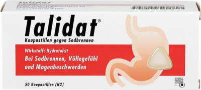TALIDAT Kaupastillen gegen Sodbrennen - 100St