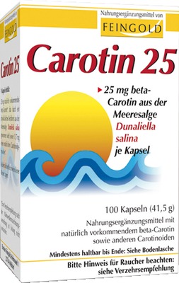 CAROTIN 25 Feingold Kapseln