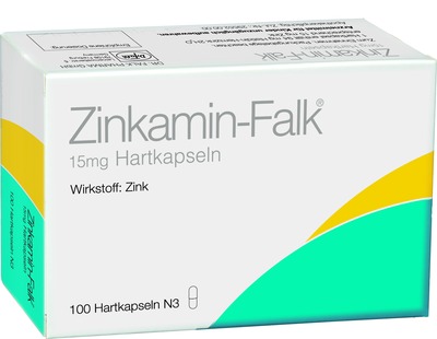 ZINKAMIN Falk 15 mg Hartkapseln