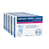 CALCIUM 1000 HEXAL Brausetabletten - 100St - Calcium + Vitamin D3