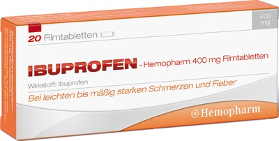 IBUPROFEN Hemopharm 400 mg Filmtabletten