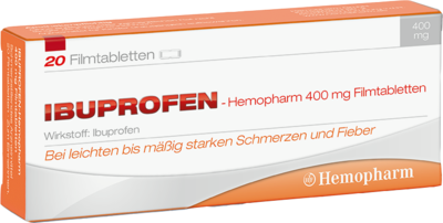 IBUPROFEN Hemopharm 400 mg Filmtabletten - 20St - Schmerzen
