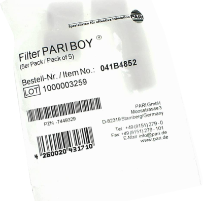 PARI Filtereinsatz neu Typ 38 und 85 - 5St